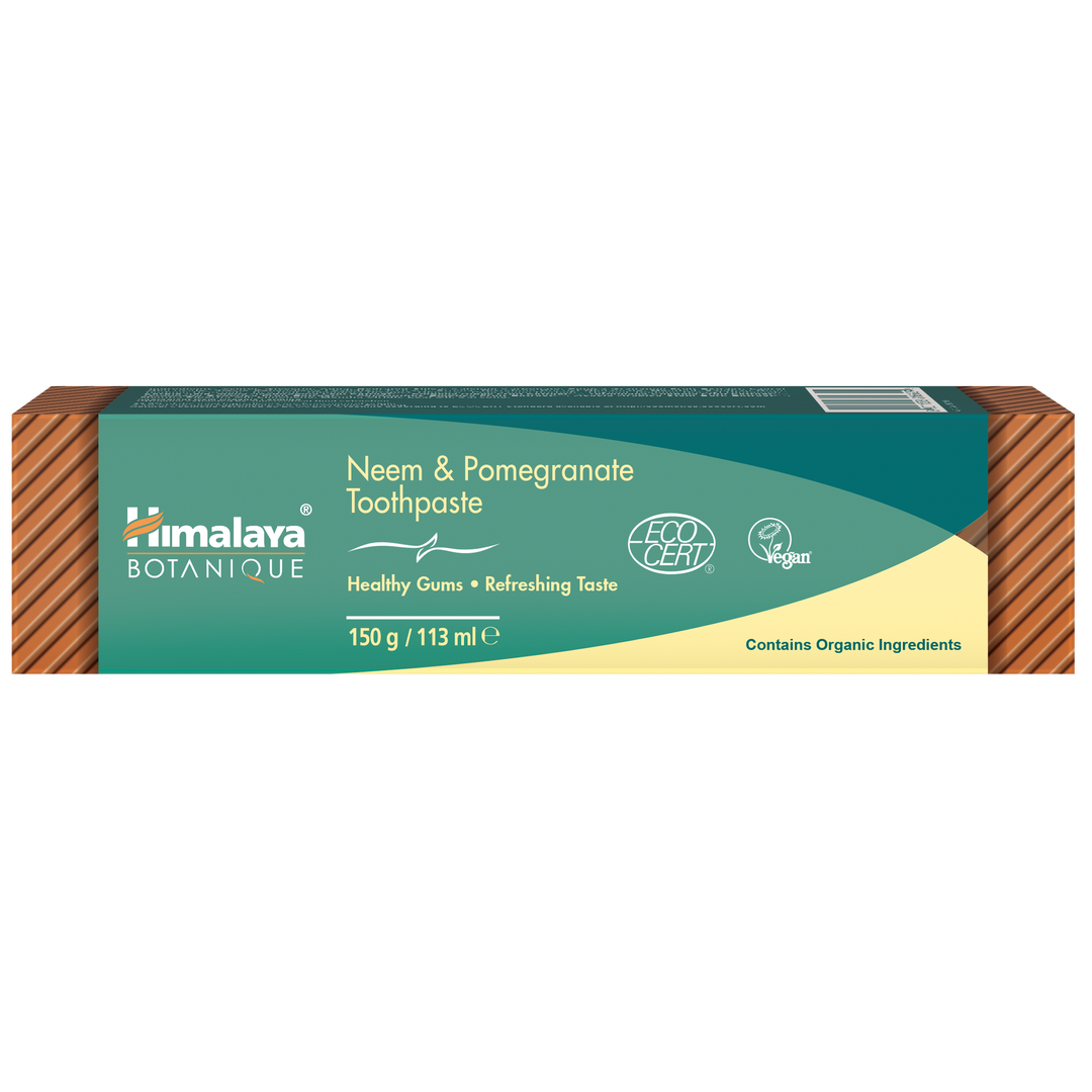 🎁 Himalaya Botanique Pasta dental de neem y granada - 150 g (100% off)