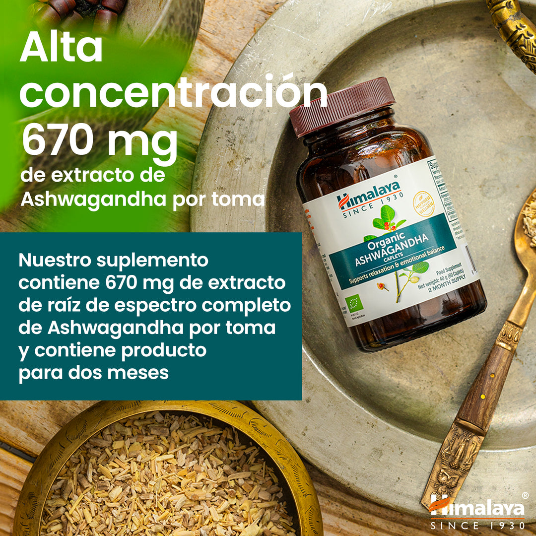 Himalaya Organic Ashwagandha (Indian Ginseng)