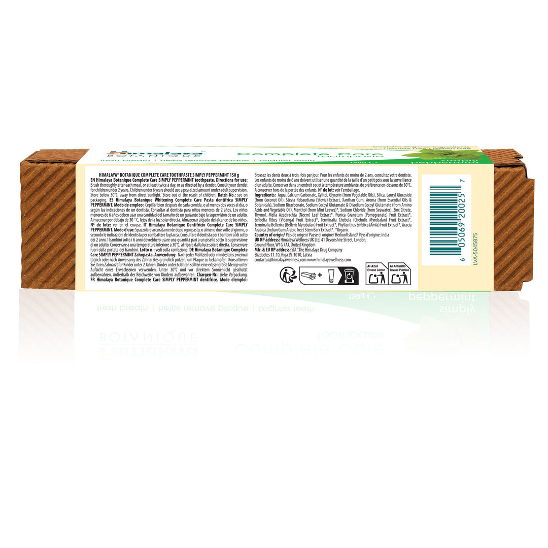 BOTANIQUE Pasta dental cuidado completo - Hierbabuena