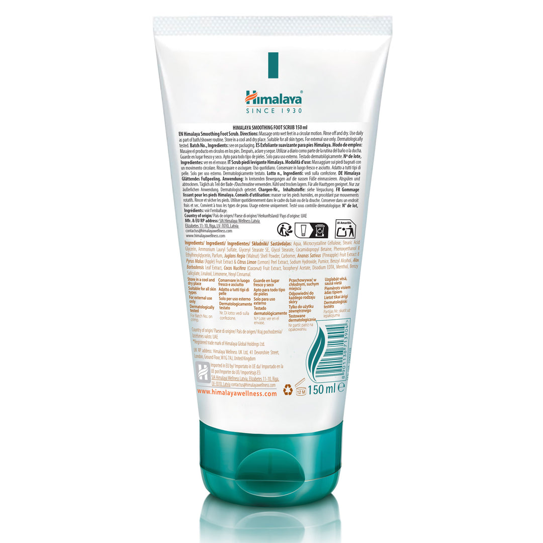 Exfoliante calmante para pies