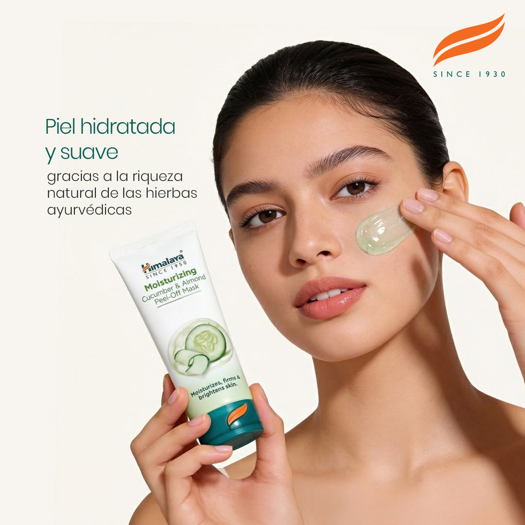 Mascarilla hidratante de pepino y almendra