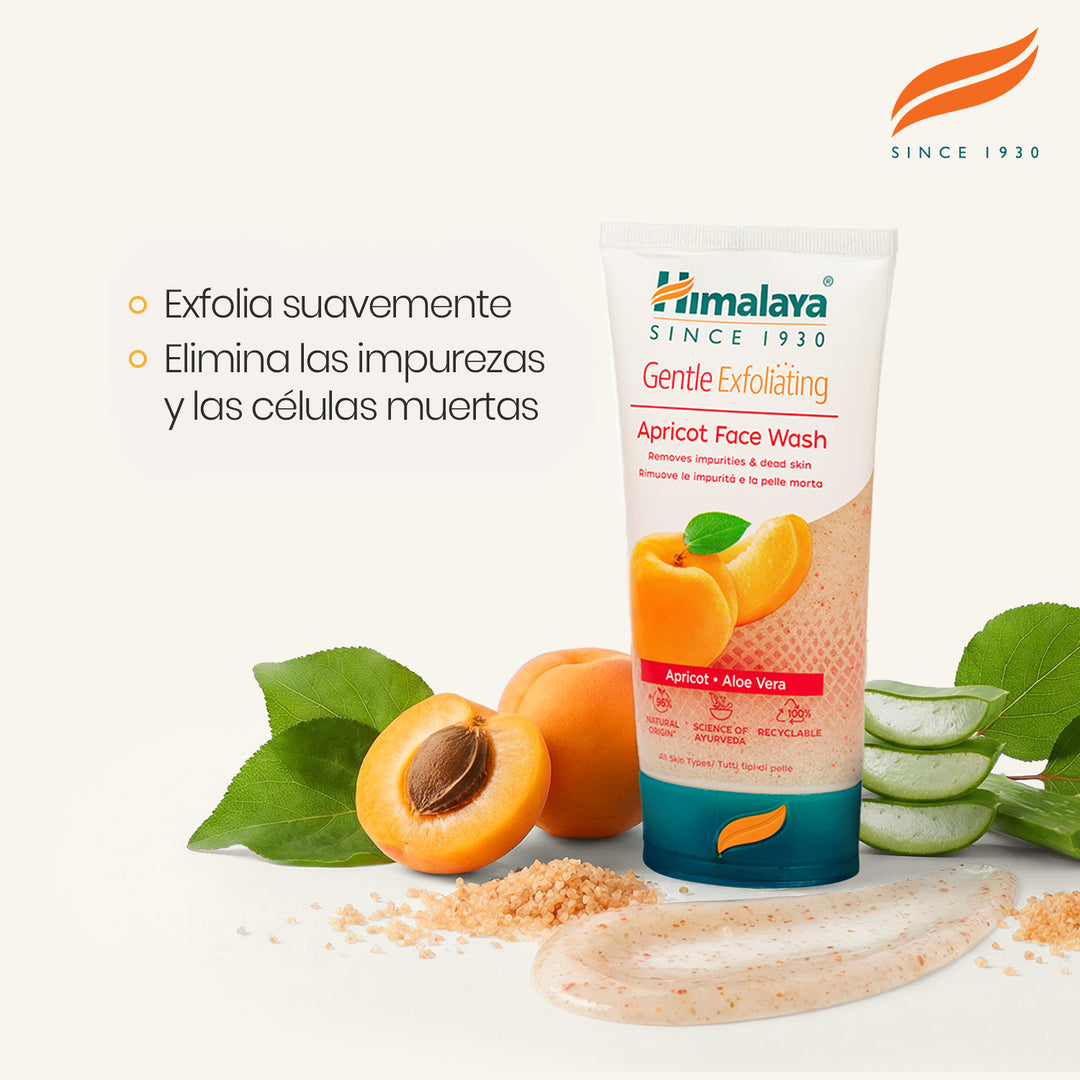 Limpiador facial exfoliante diario