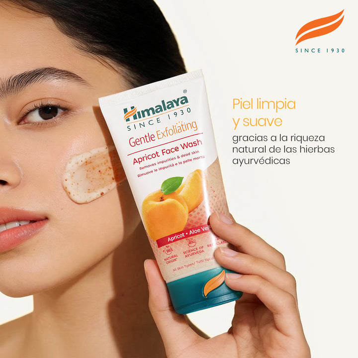 Limpiador facial exfoliante diario