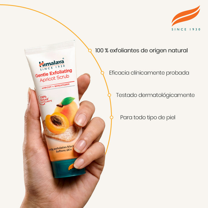 Exfoliante suave de albaricoque