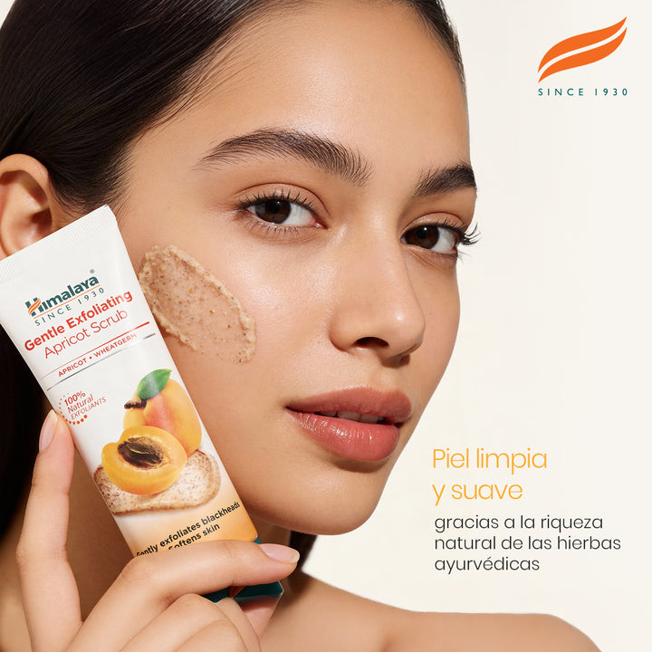 Exfoliante suave de albaricoque