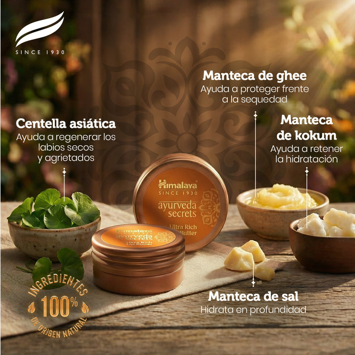 Himalaya AYURVEDA SECRETS ULTRA RICH LIP BUTTER