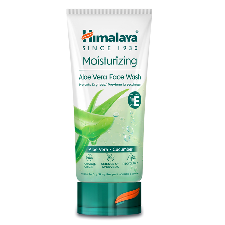 LIMPIADOR FACIAL ALOE VERA HIDRATANTE DE HIMALAYA 150 ML