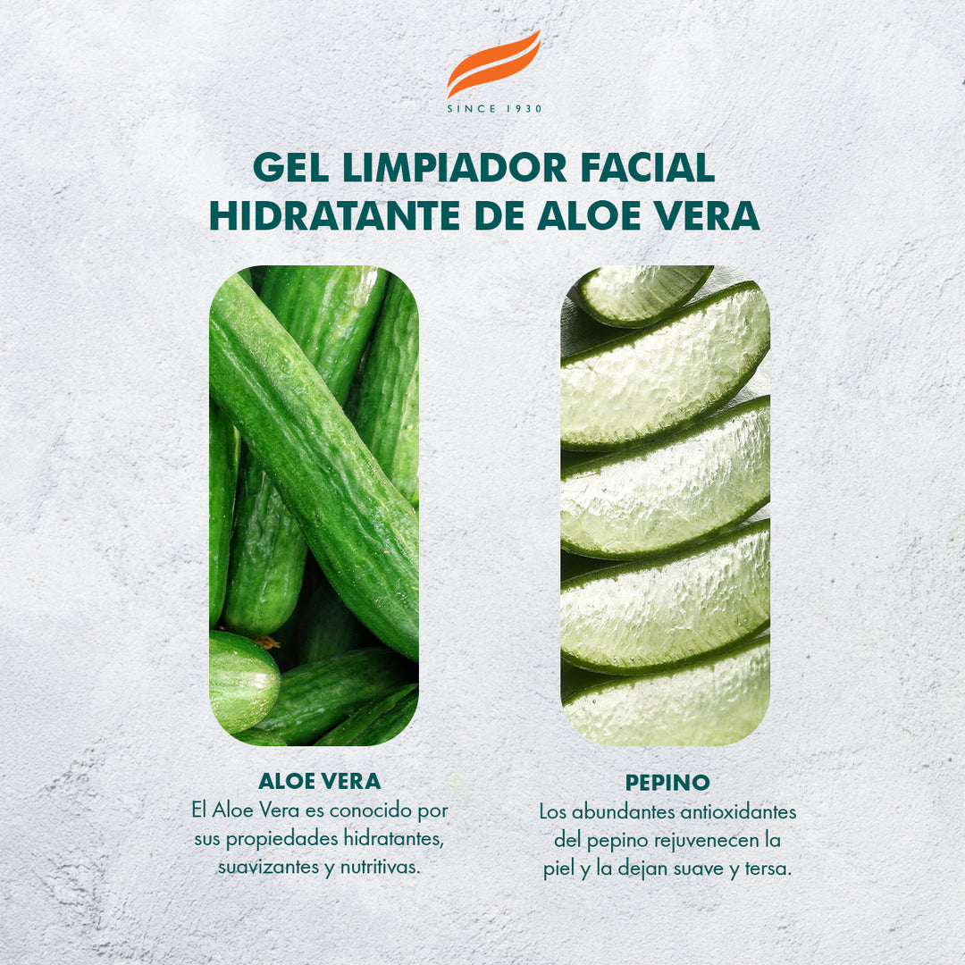 LIMPIADOR FACIAL ALOE VERA HIDRATANTE DE HIMALAYA 150 ML