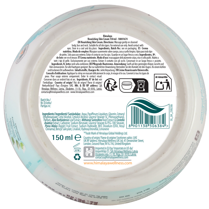 Crema corporal nutritiva