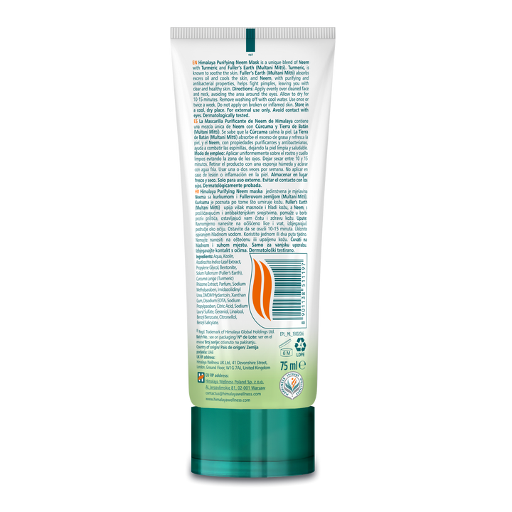 Mascarilla Purificante de Neem