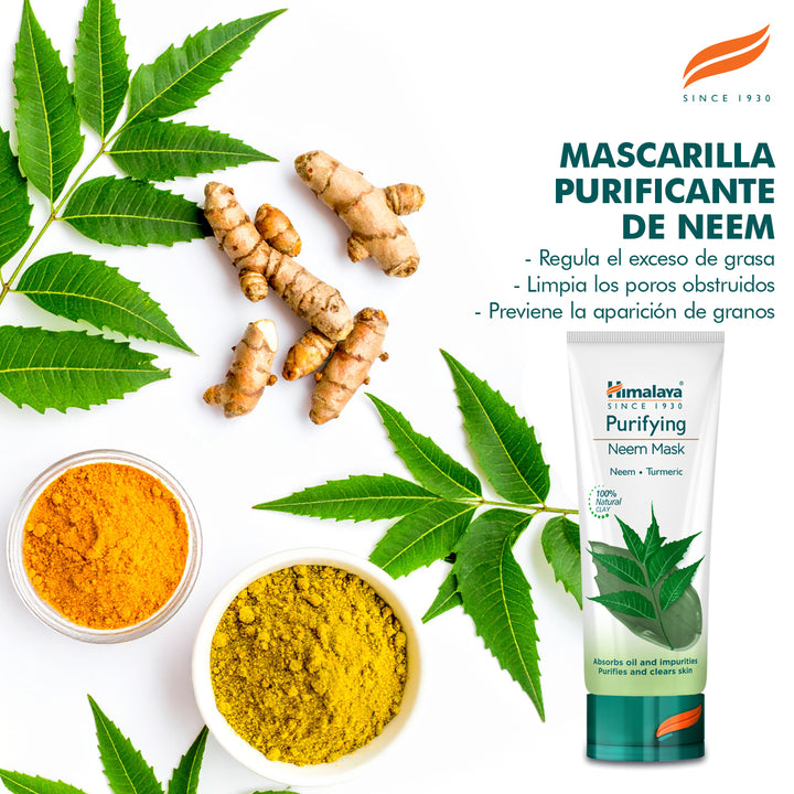 Mascarilla Purificante de Neem