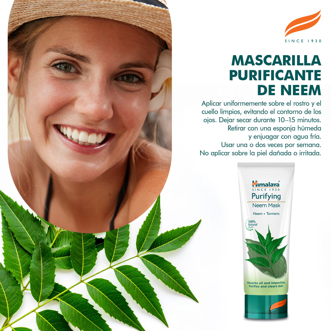 Mascarilla Purificante de Neem