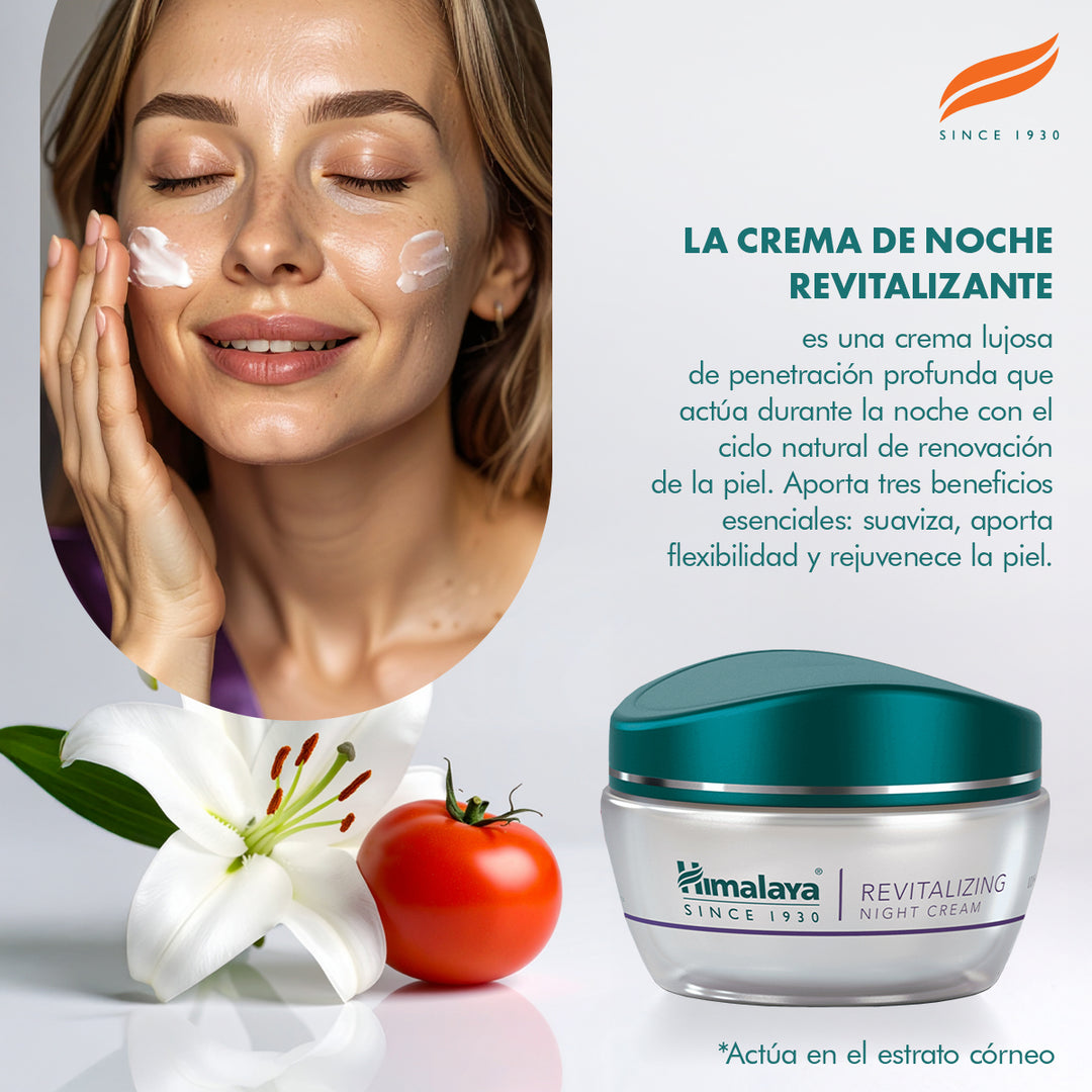 Crema de noche revitalizante