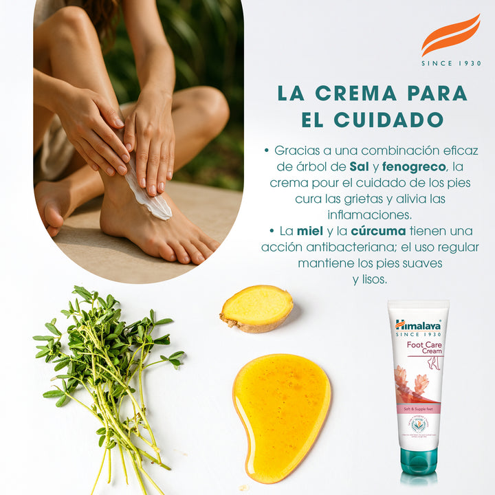 Crema de cuidado para pies