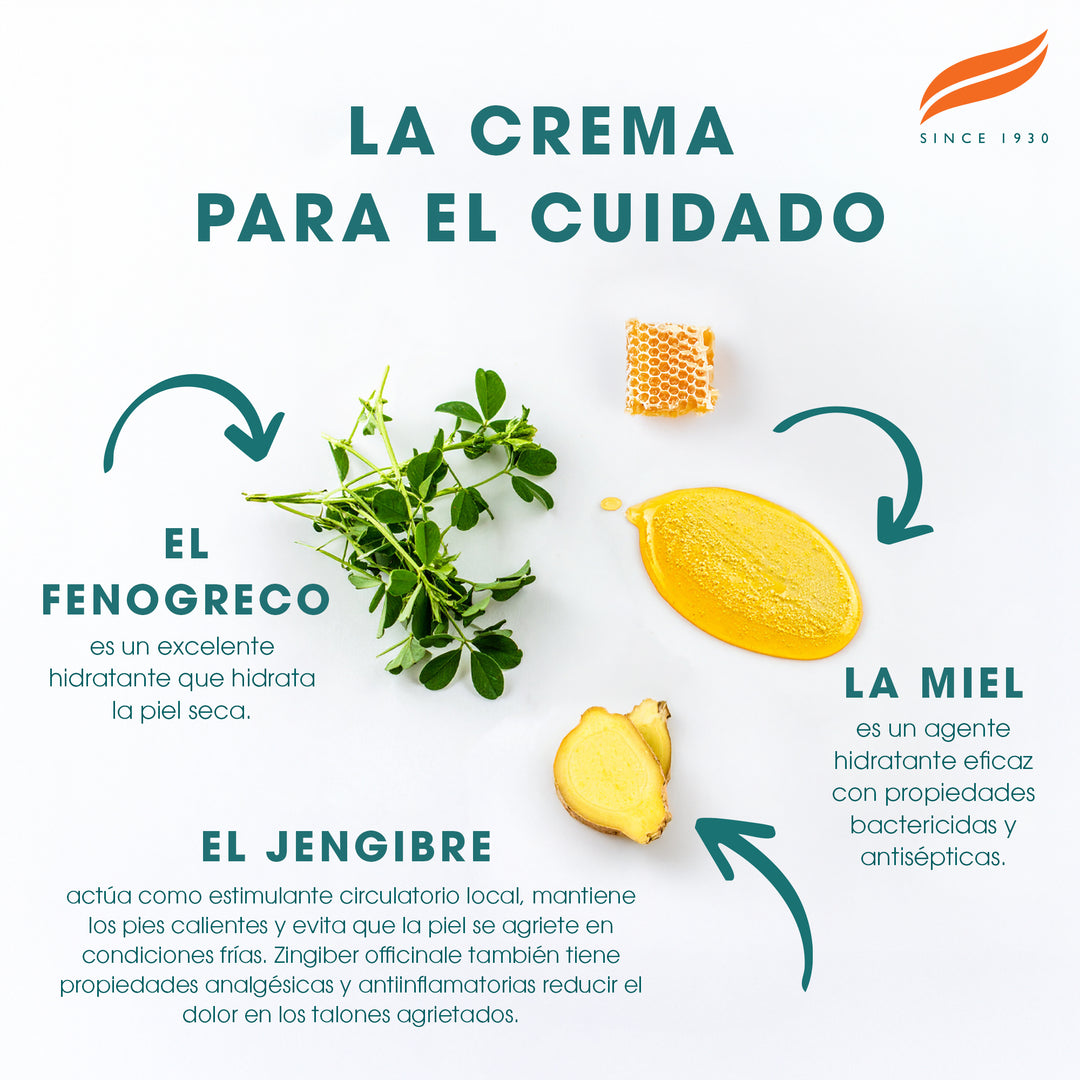 Crema de cuidado para pies