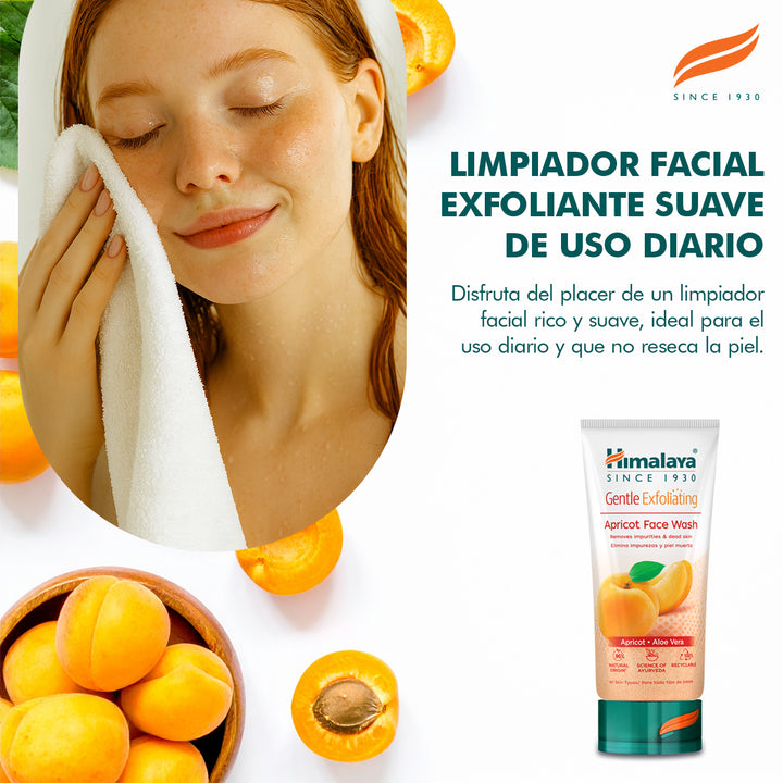 Limpiador facial exfoliante diario