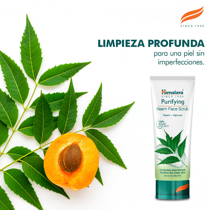 Exfoliante purificante de neem