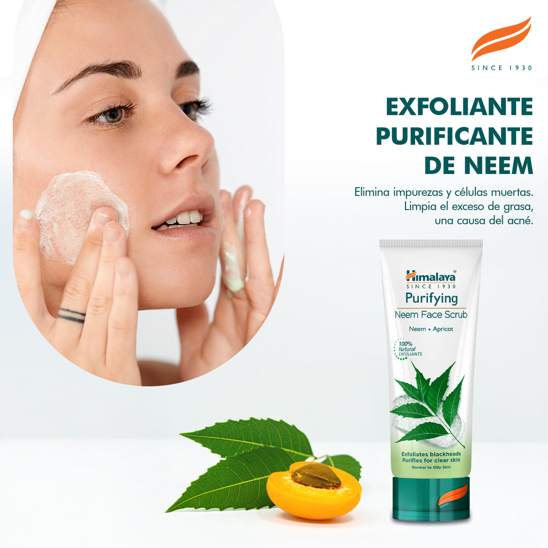 Exfoliante purificante de neem