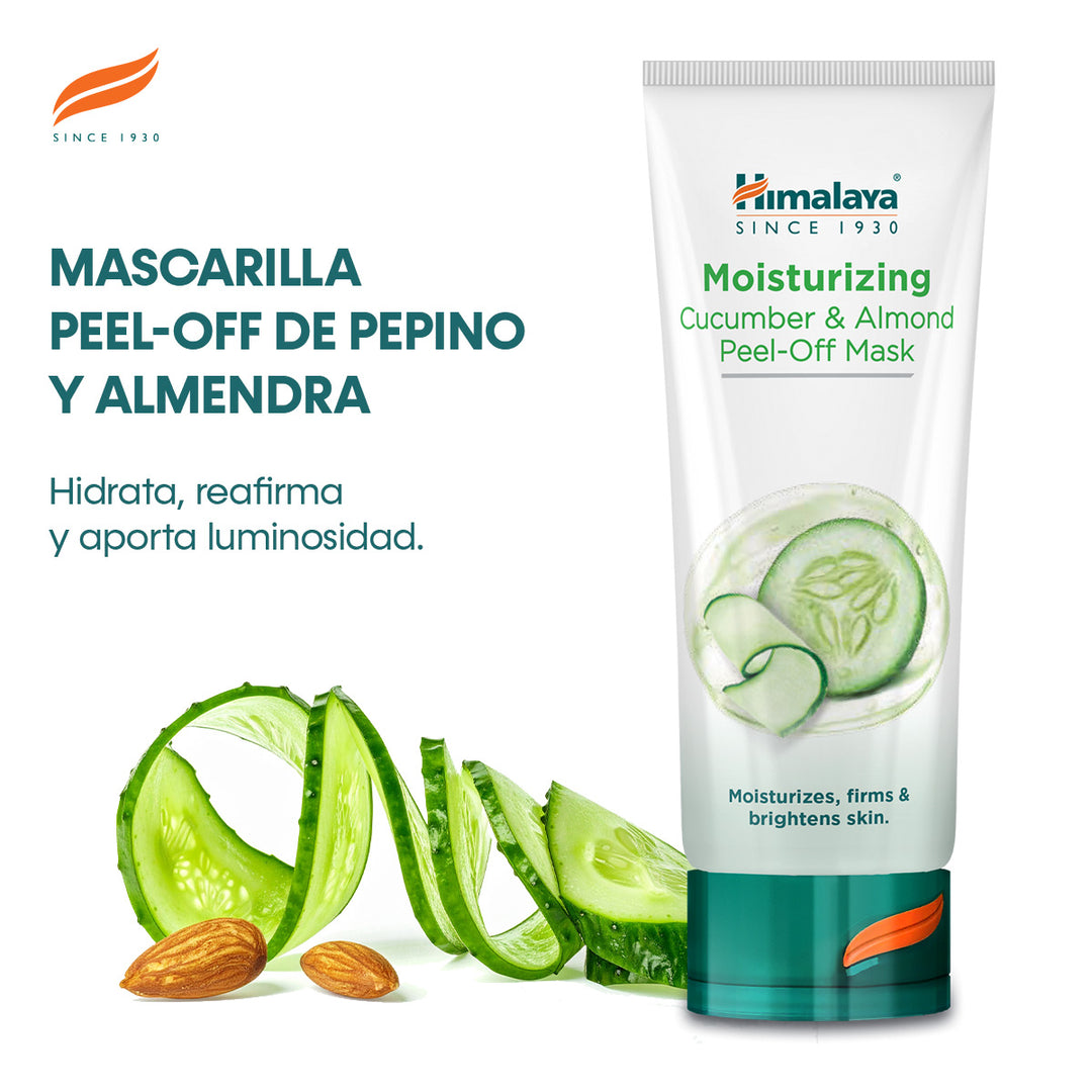 Mascarilla hidratante de pepino y almendra