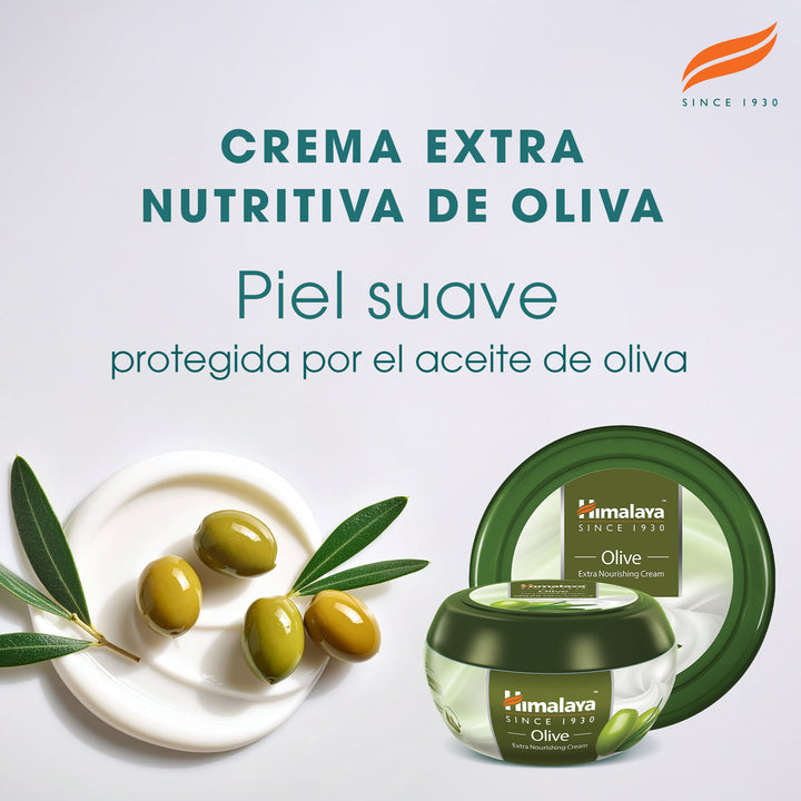 Crema extra nutritiva de oliva