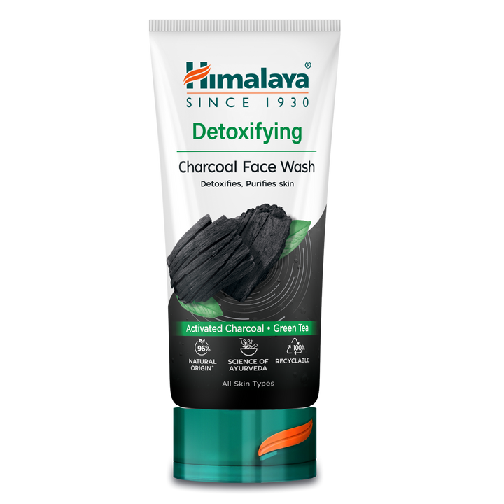 Lavado facial desintoxicante con carbón activado y té verde 150 ml