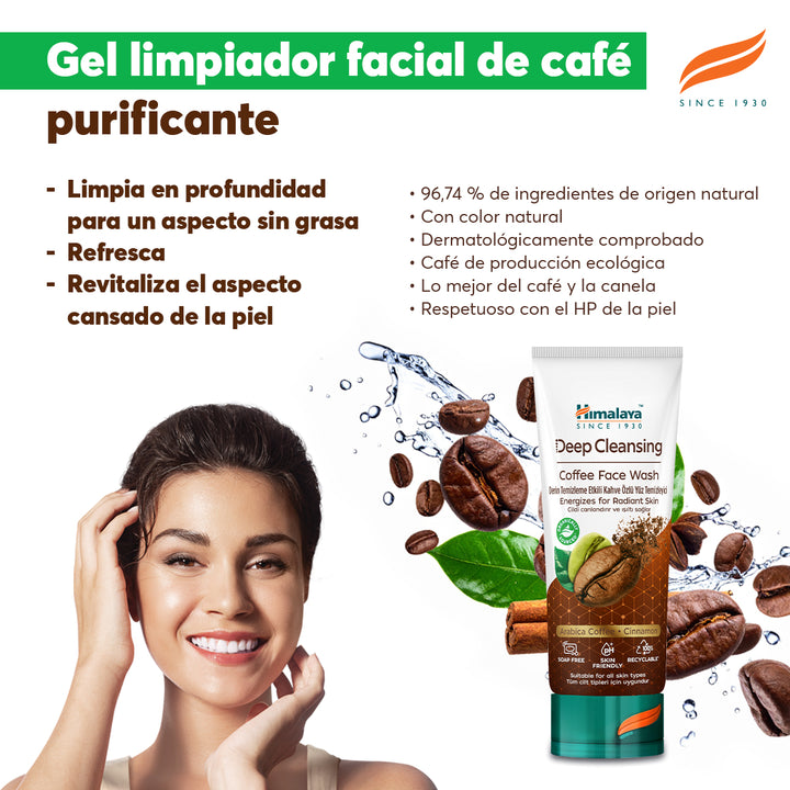 Himalaya Gel facial de café limpiador profundo 100 ml
