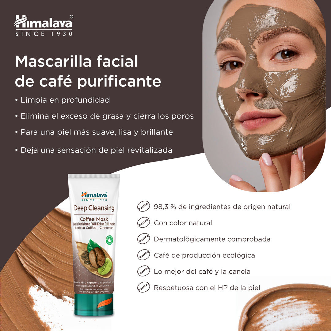 Himalaya Deep Cleansing Coffee Face Mask - 75ml