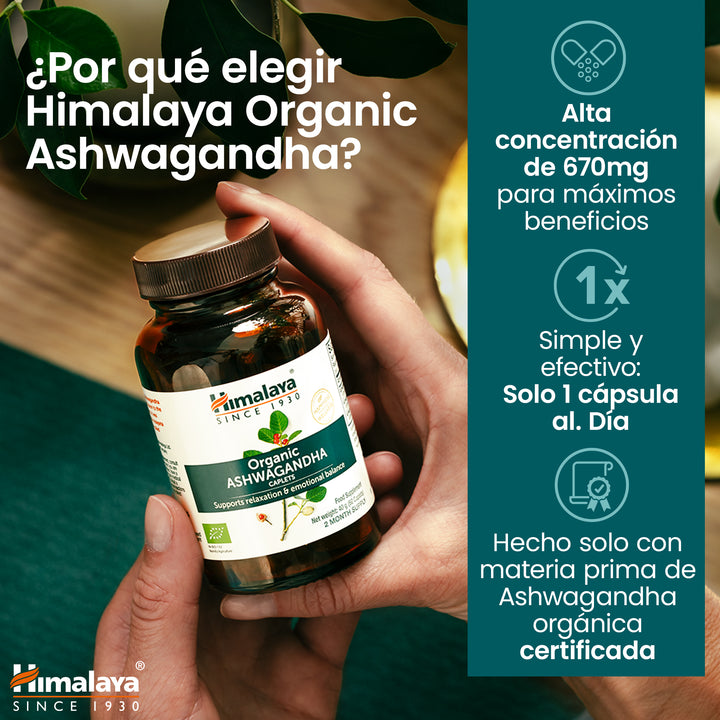 Himalaya Organic Ashwagandha (Indian Ginseng)