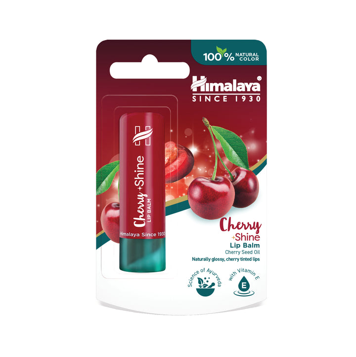 Himalaya Bálsamo Labial Cherry Shine, 4.5 g