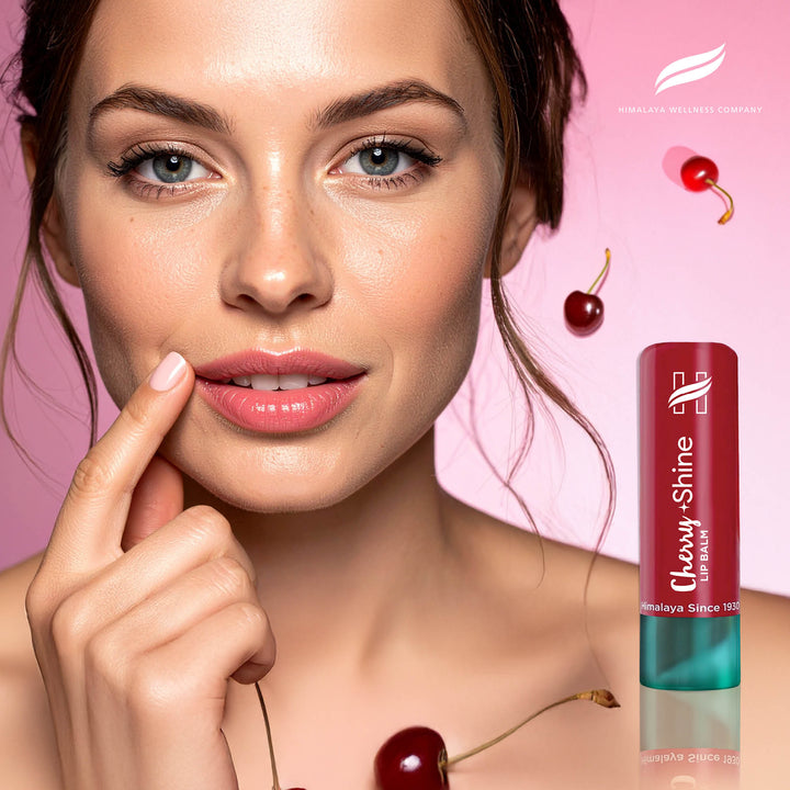 Himalaya Bálsamo Labial Cherry Shine, 4.5 g