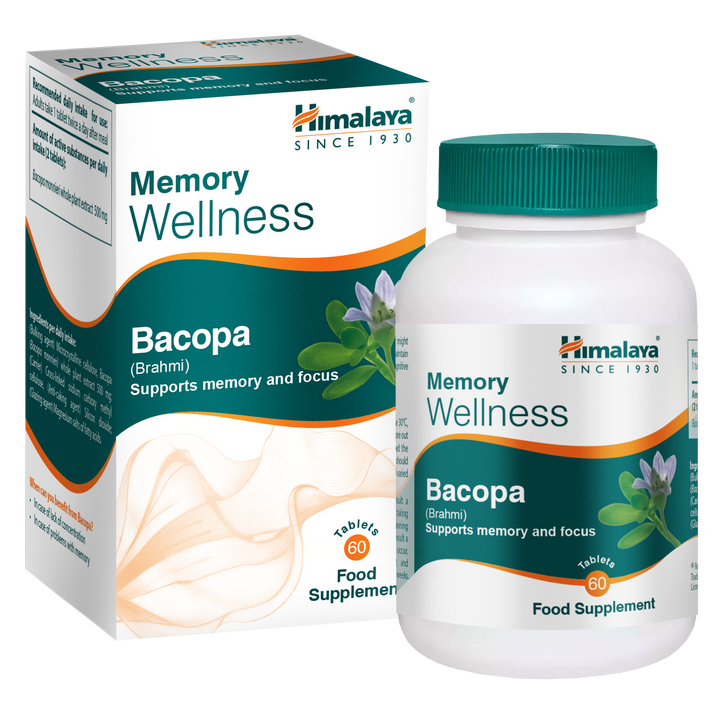 Himalaya Memory Wellness Bacopa - 60 Comprimidos
