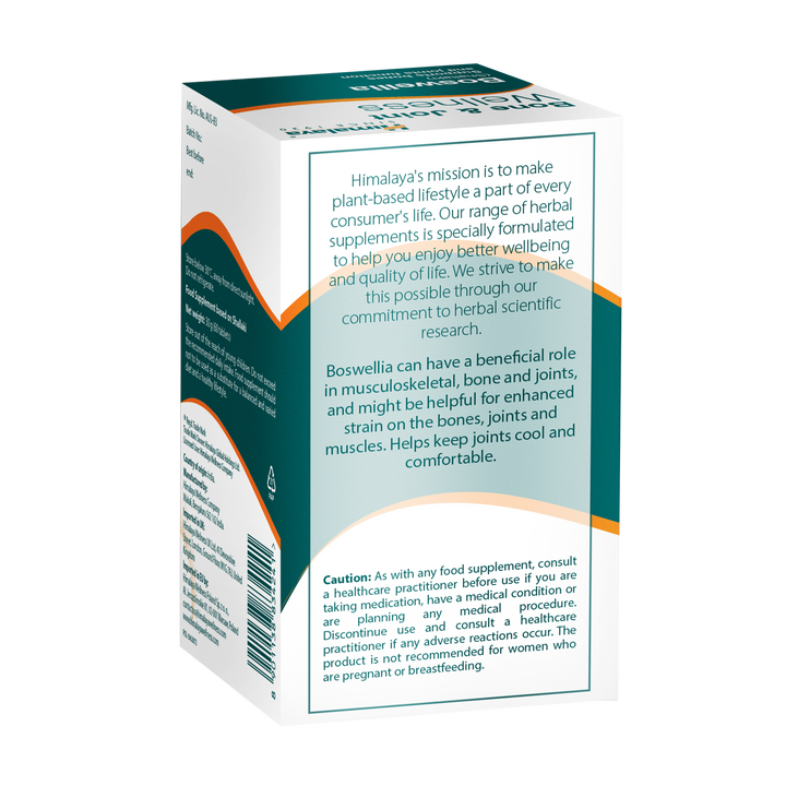 Himalaya Bone & Joint Wellness Boswellia - 60 Comprimidos