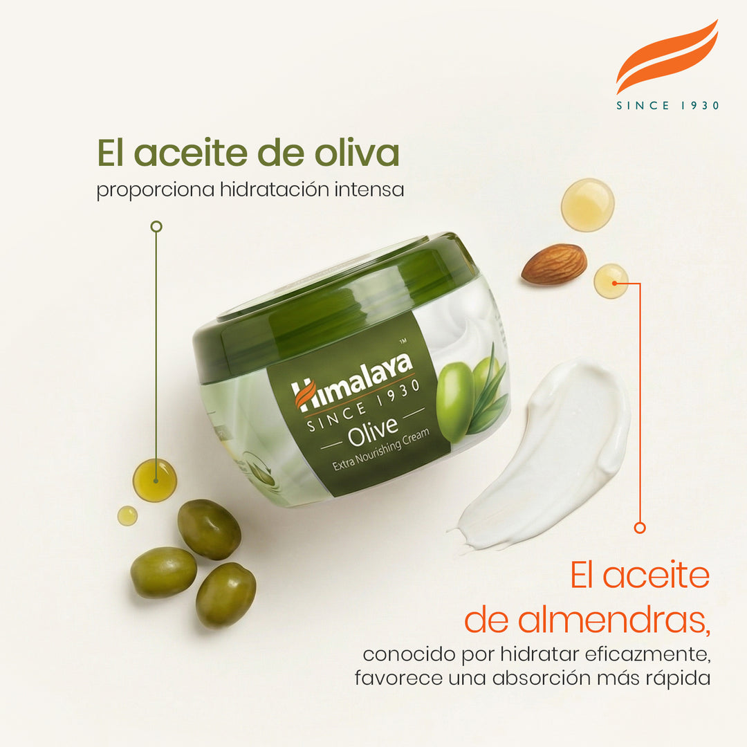 Crema extra nutritiva de oliva