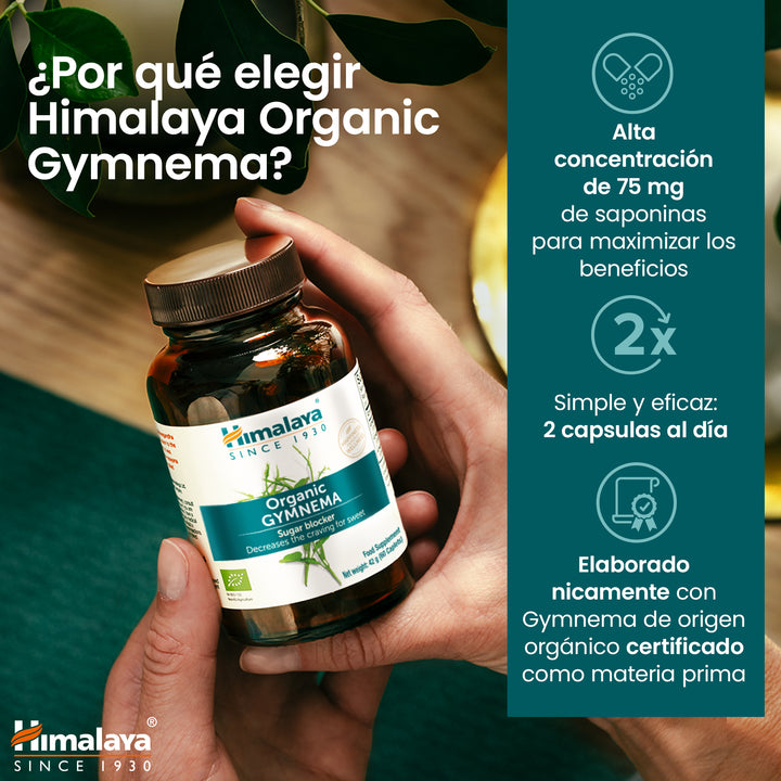 Himalaya Organic Gymnema 60 comprimidos