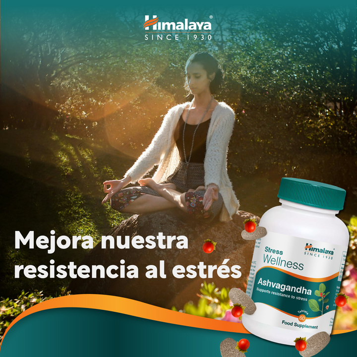 Himalaya Stress Wellness Ashvagandha - 60 Comprimidos