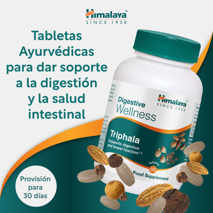 Himalaya Digestive Wellness Triphala - 60 Comprimidos