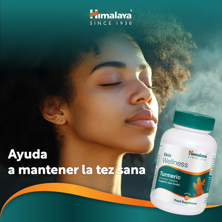 Himalaya Skin Wellness Turmeric - 60 Comprimidos