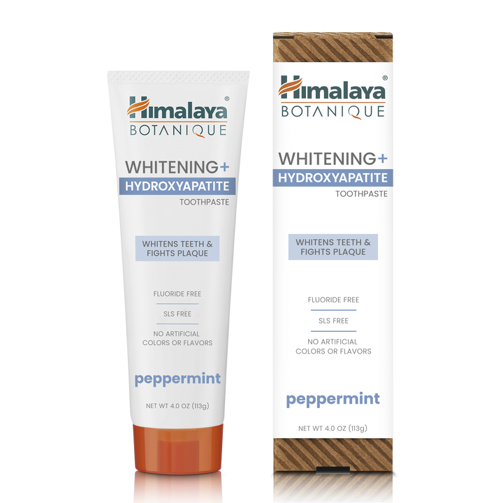Himalaya Botanique Whitening+ Hydroxyapatite Pasta de Dientes - Peppermint 113g