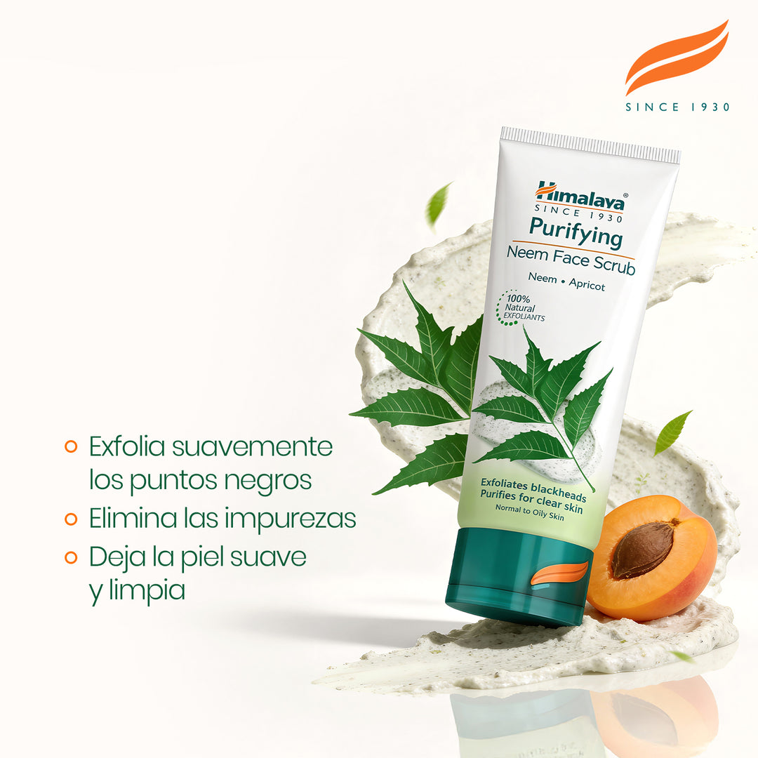 Exfoliante purificante de neem