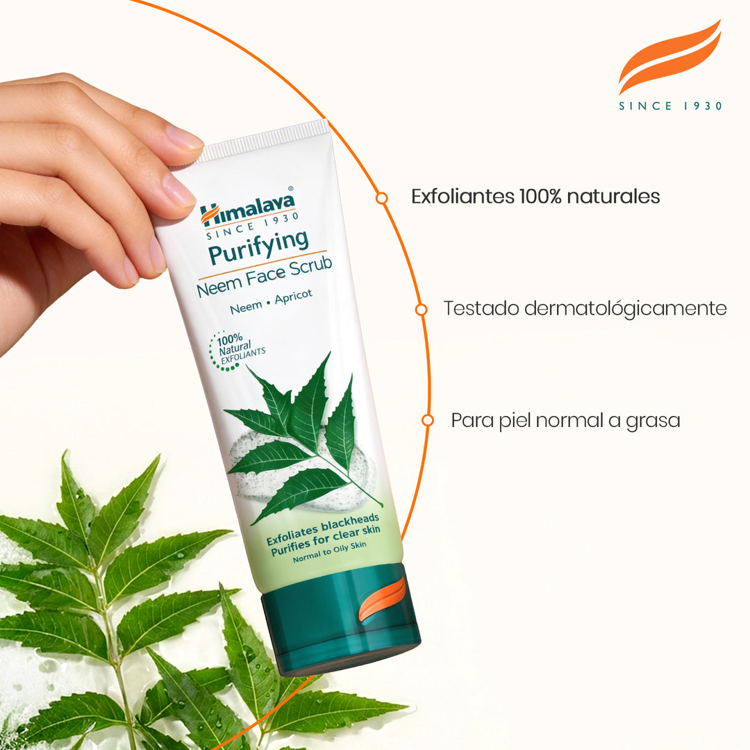 Exfoliante purificante de neem