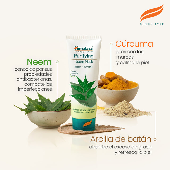 Mascarilla Purificante de Neem