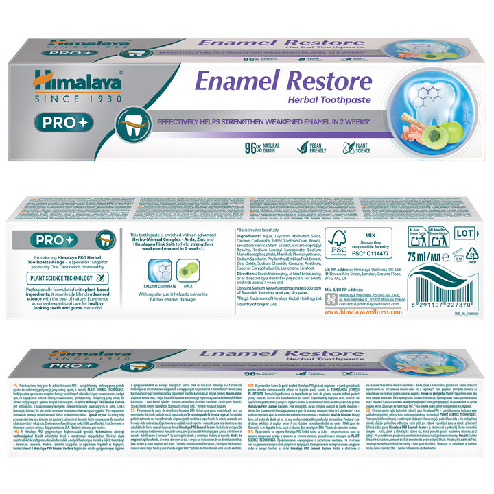 Himalaya PRO Enamel Restore Dentifricio
