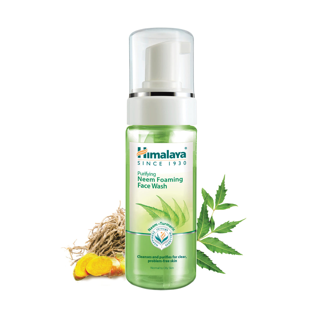 Limpiador facial espumoso purificante de neem