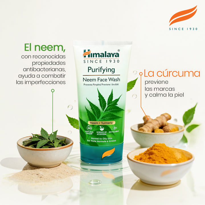 Limpiador facial purificante de neem