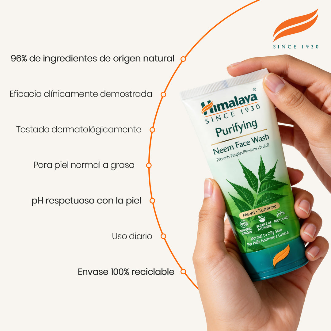 Limpiador facial purificante de neem