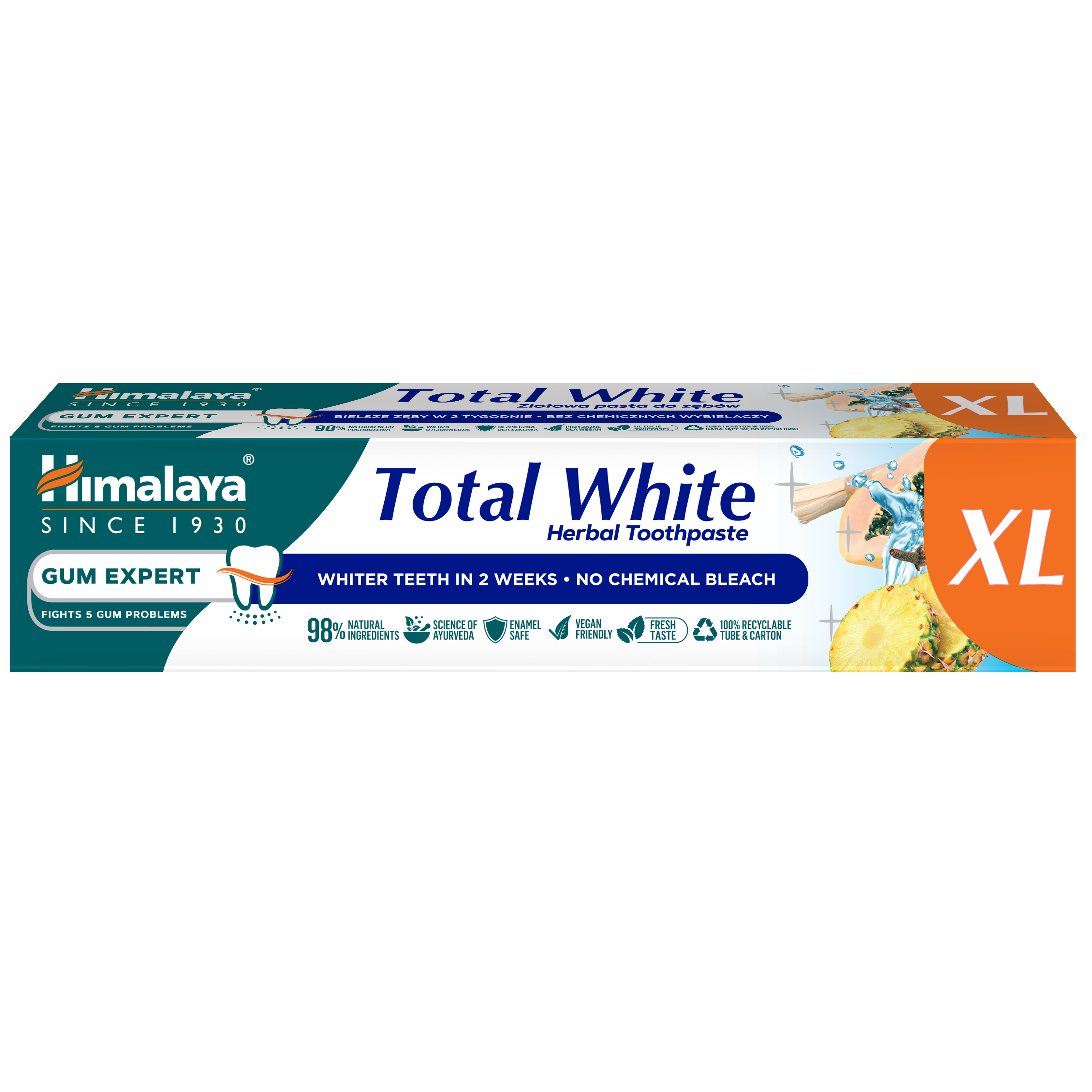 Blanco total - Pasta dental de hierbas – Himalaya Wellness (Spain)