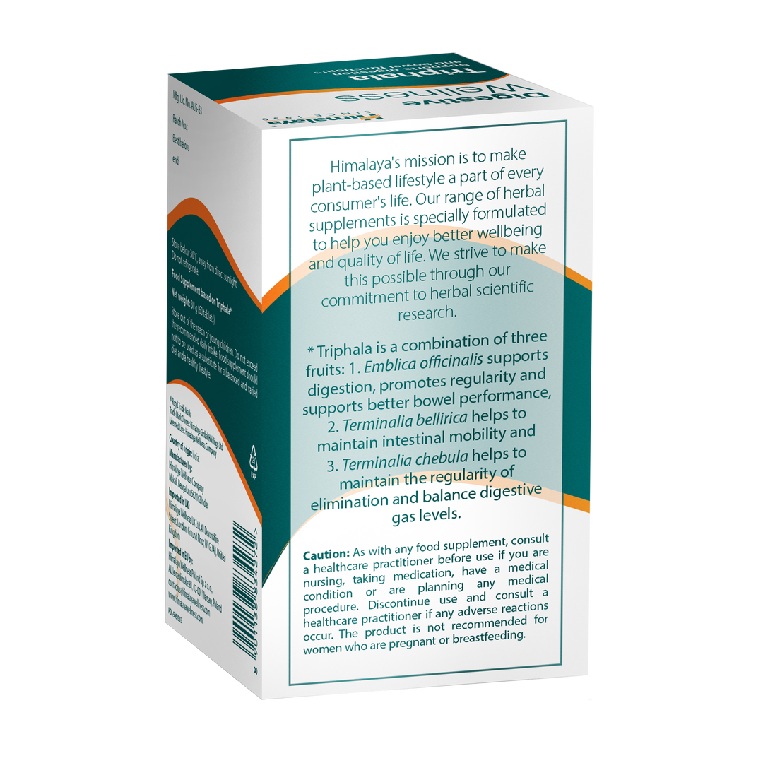 Himalaya Digestive Wellness Triphala - 60 Comprimidos