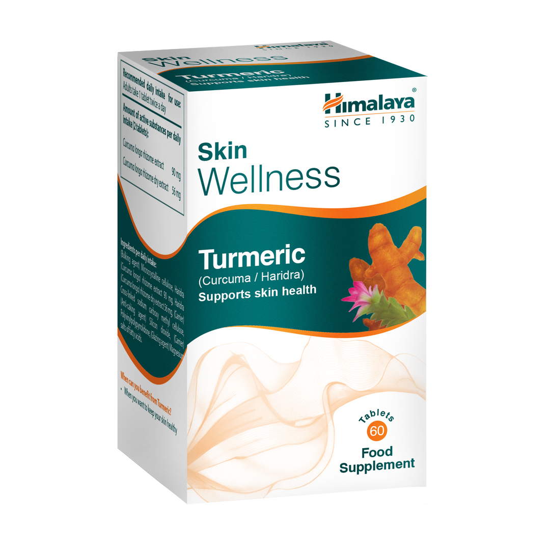 Himalaya Skin Wellness Turmeric - 60 Comprimidos