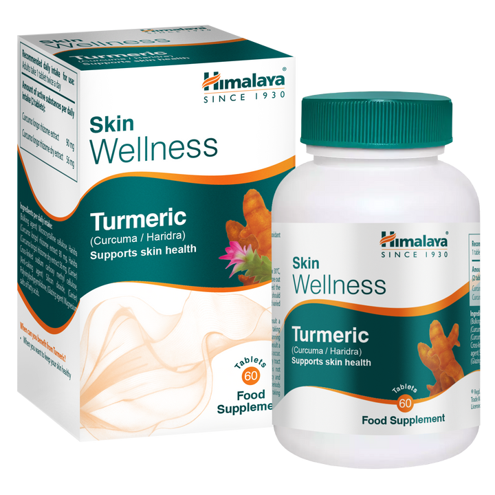 Himalaya Skin Wellness Turmeric - 60 Comprimidos