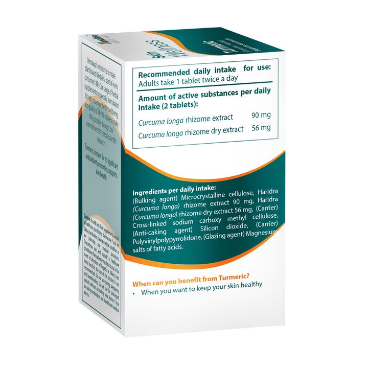 Himalaya Skin Wellness Turmeric - 60 Comprimidos